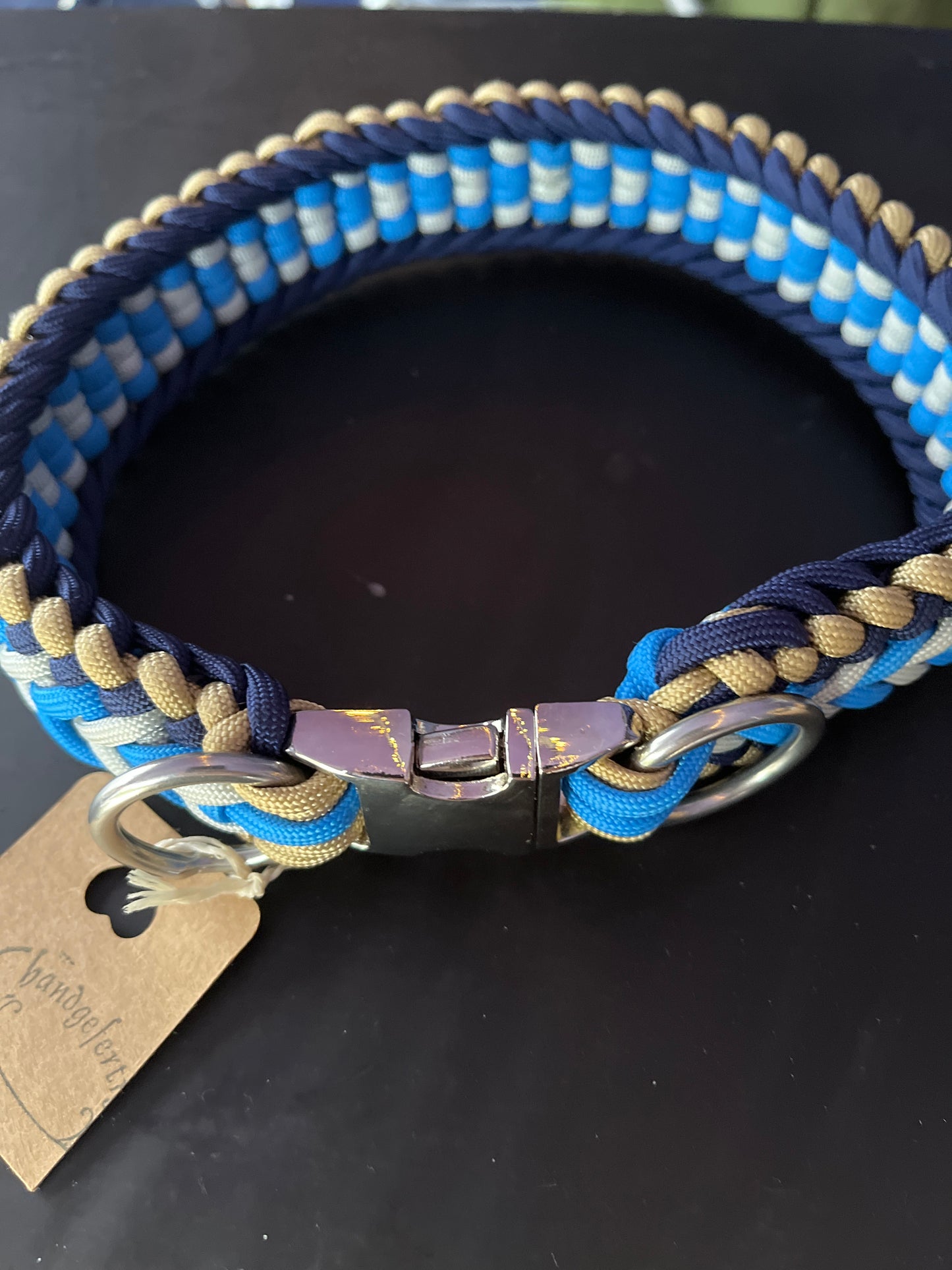 Paracord-Halsband „Bayern“