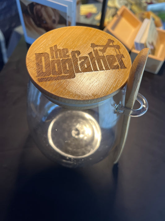 Leckerlieglas „Dogfather“