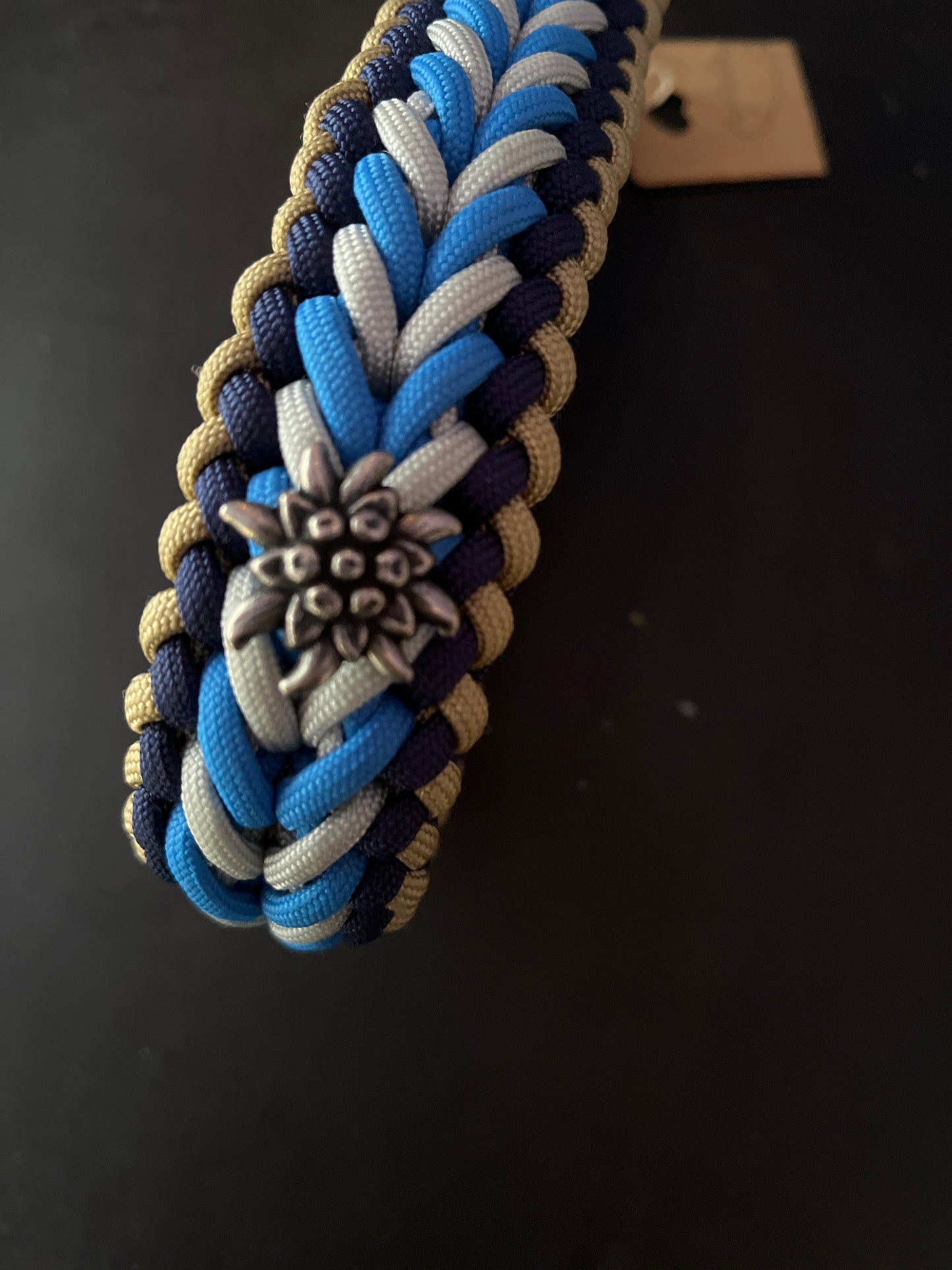Paracord-Halsband „Bayern“