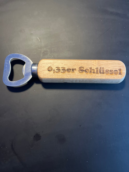 Flaschenöffner „0,33er Schlüssel“