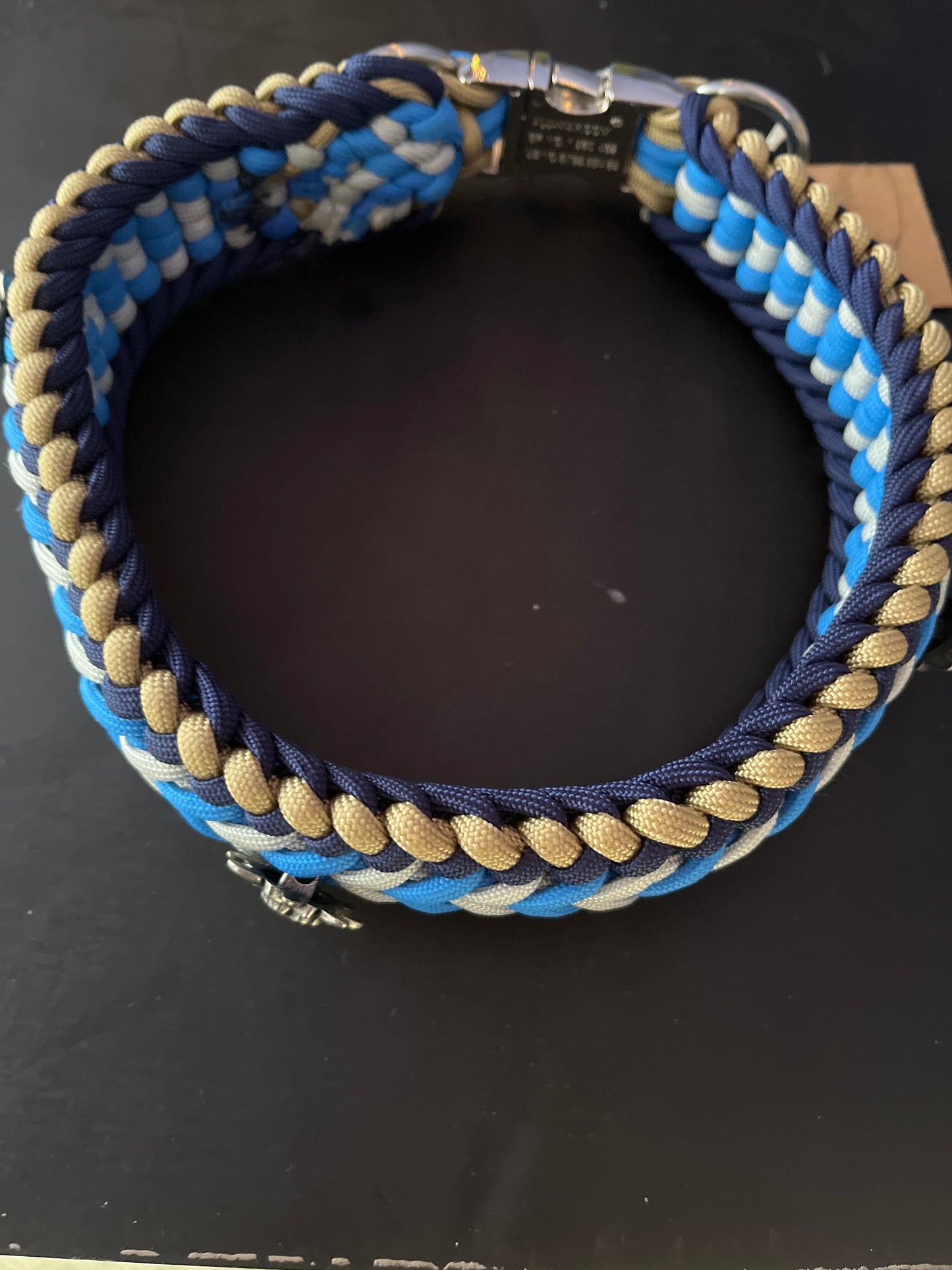 Paracord-Halsband „Bayern“